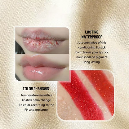 ? Experience Luxurious Lips - ✨Transferproof Color-Changing Lipstick?CrystalClear Color Alchemy ? Auto-Tints on Contact!