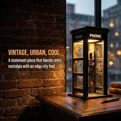 ⏰Last day Promotion🔥✨Vintage Phone Booth Ambient Lamp