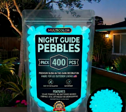⏰Hot Sale- 2026 Colorful Glow-in-the-Dark Garden Stones Night