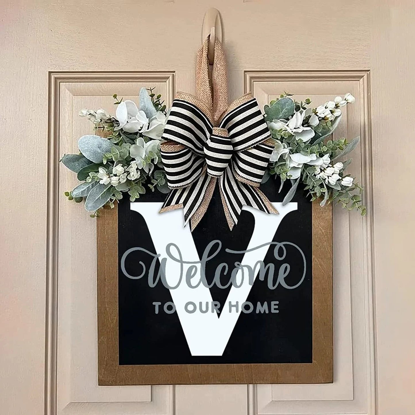 Welcome Front Door Wreath