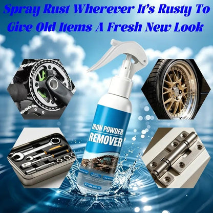🔥 Last Day! Limited Time – Automotive Rust Remover Spray 100ML ⚡🚗 – Fast-Acting Iron & Rust Cleaner for Wheels, Rims & Metal Surfaces ✨