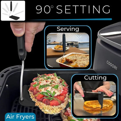 🔥 Last Day 54% OFF – Adjustable Angle PPSU Spatula 🍳 | A Must-Have Kitchen Gadget