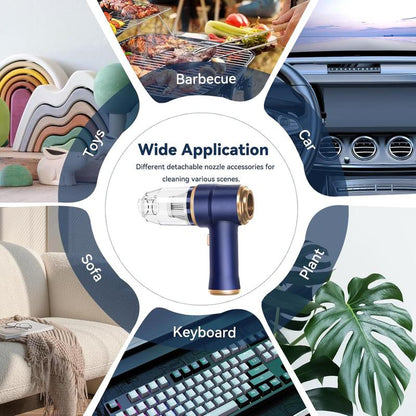 2-in-1 Handheld Cordless Home Vacuum Cleaner Car Cordless Vacuum Cleaner