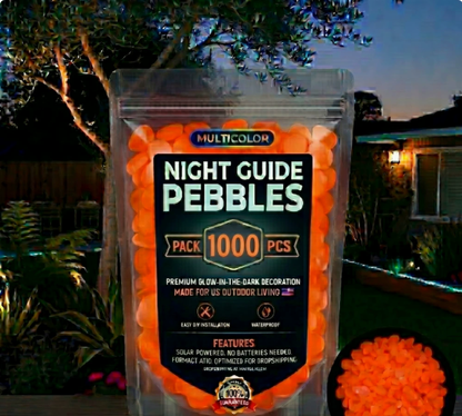 ⏰Hot Sale- 2026 Colorful Glow-in-the-Dark Garden Stones Night