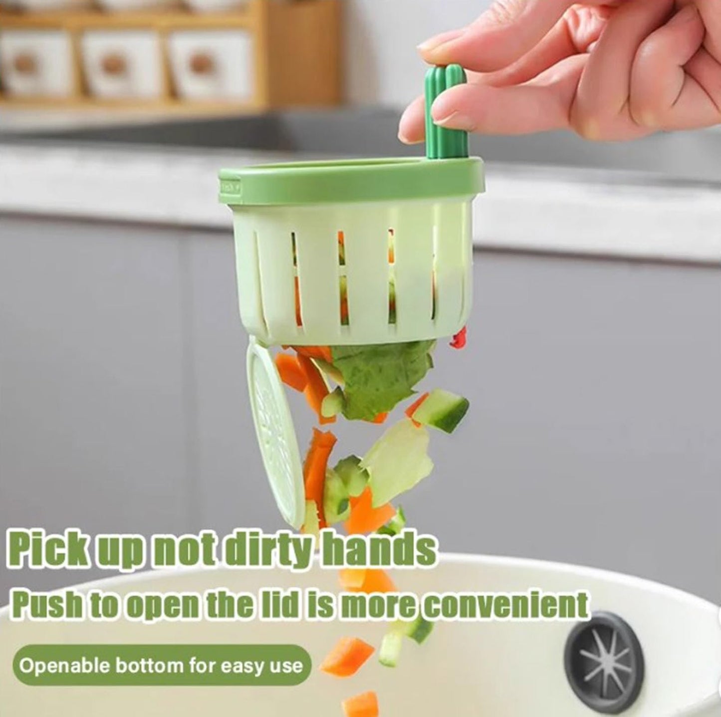 Cactus Kitchen Automatic Dumping Sink Filter