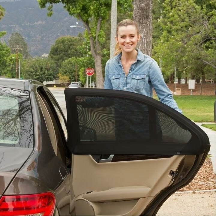 🚗Last Day BOGO! Universal Car Window Screens — Protect Your Car & Stay Cool