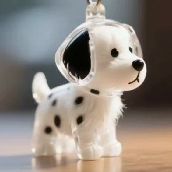 🐶🐱Newest Creative Transparent Dog/Cat Hair Collection Container Keychain