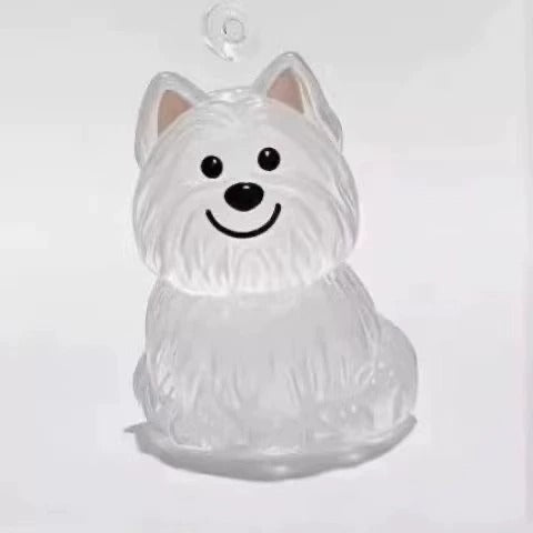 🐶🐱Newest Creative Transparent Dog/Cat Hair Collection Container Keychain
