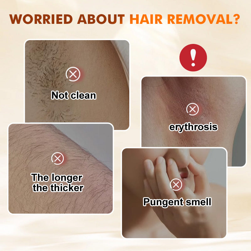 ⏰Last Day Buy 2 Get 1  FreeVersatile Aromatic Mild Formula Hair Removal Cream