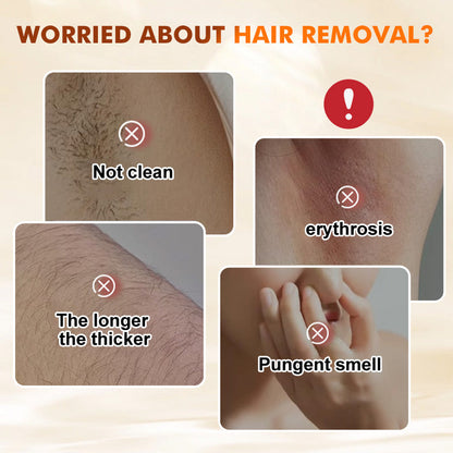 ⏰Last Day Buy 2 Get 1  FreeVersatile Aromatic Mild Formula Hair Removal Cream