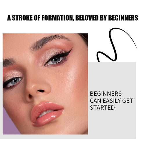 ✨🥰💄 Waterproof Smudge-Proof Eyeliner – 24HR Intense Black Precision!
