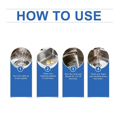 🏆Flash Sale⚡2K+ SOLD! Almost Gone💥12PCS Garbage Disposal Cleaner & Deodorizer Tablets
