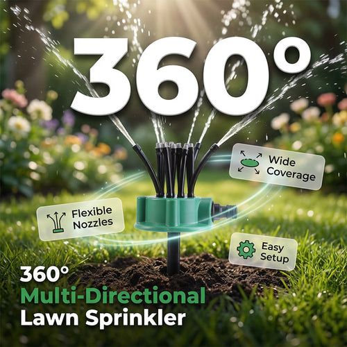 🔥250th Anniversary Special Day Sale 70% OFF - 360° Coverage Precision Garden Irrigation Sprinkler