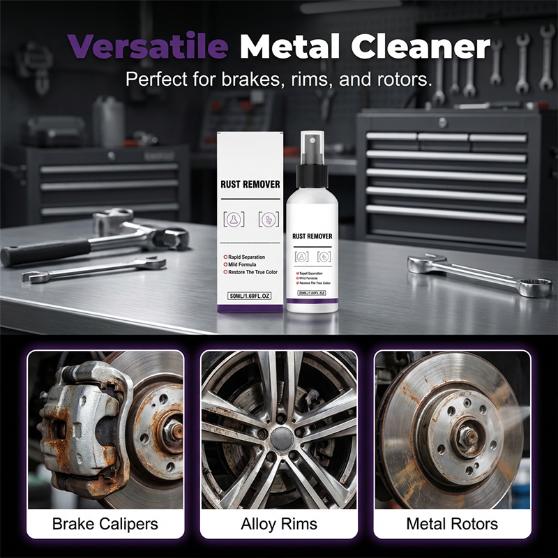 【50% OFF】Instant Rust Remover Spray – Wheels Shine Like New! 🔥 Hot Sale Now