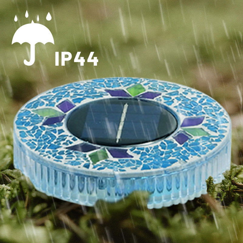 🔅Solar Outdoor Mosaic Disk Lights