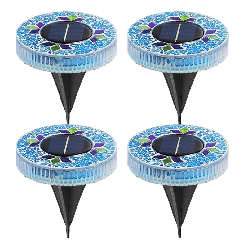 🔅Solar Outdoor Mosaic Disk Lights